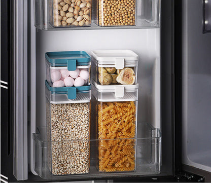 Transparent Kitchen Food Storage Container Set