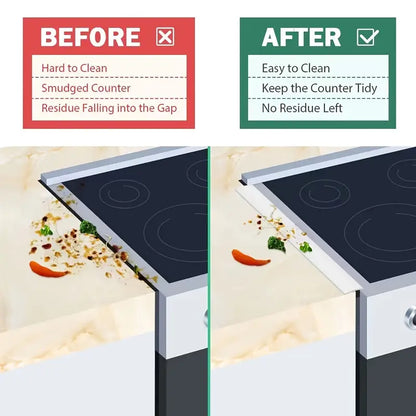 Silicone Stove Gap Cover - Heat Resistant Kitchen Filler